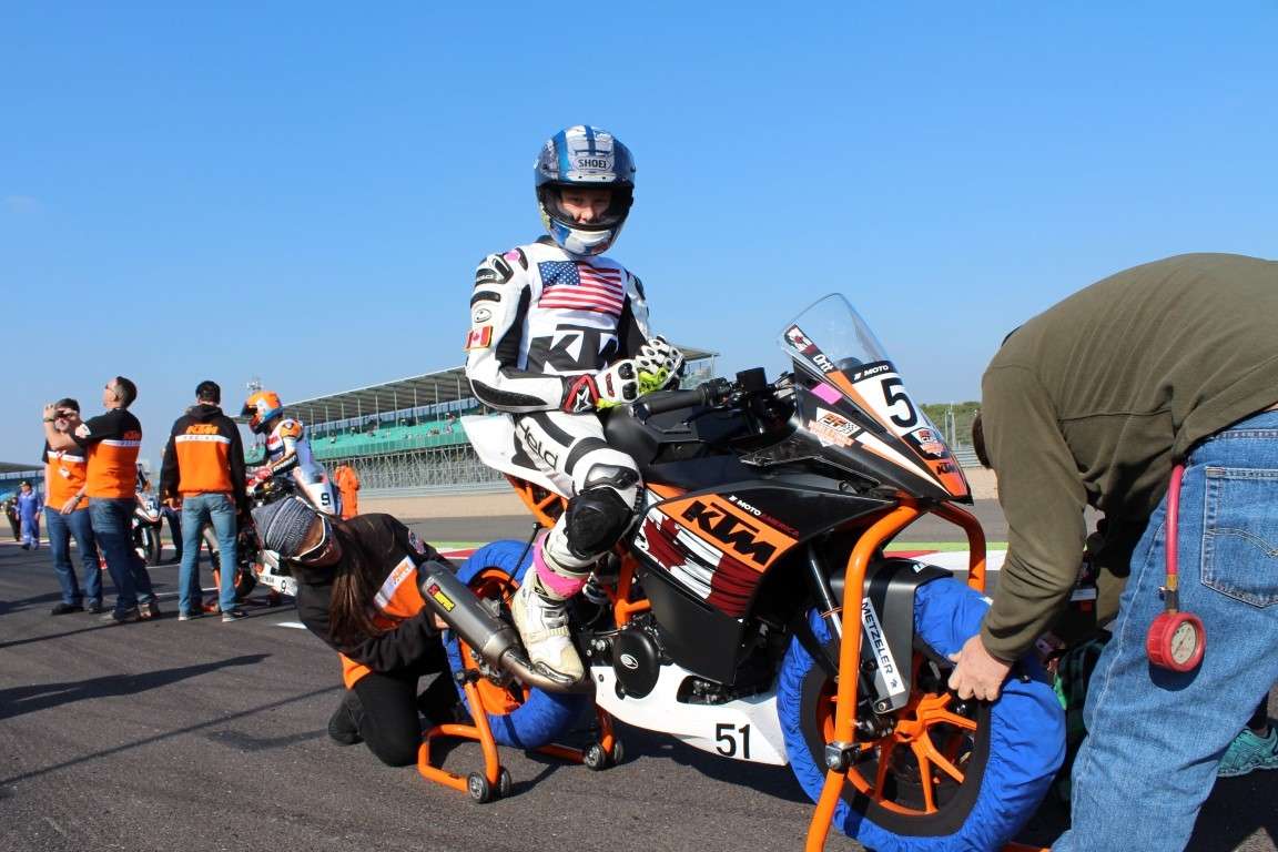 15-year-old Braeden Ortt finished 2nd and 3rd in Silverstone.