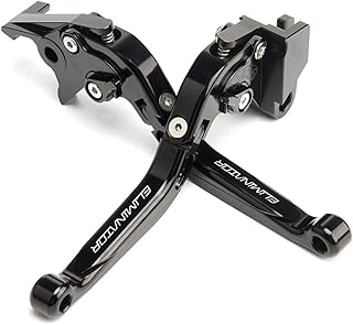 for Kawasaki Eliminator 500 2024 Modified CNC Aluminum Alloy Length Adjustable Foldable Brake Clutch Lever Accessories (Bl...