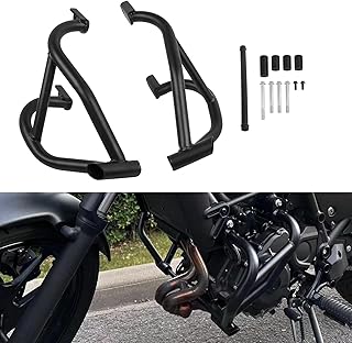 CHIFUN Engine Guard Highway Crash Bars Replacement for Kawasaki Eliminator 500 450 2024+ Black Steel Motorcycle Frame Prot...