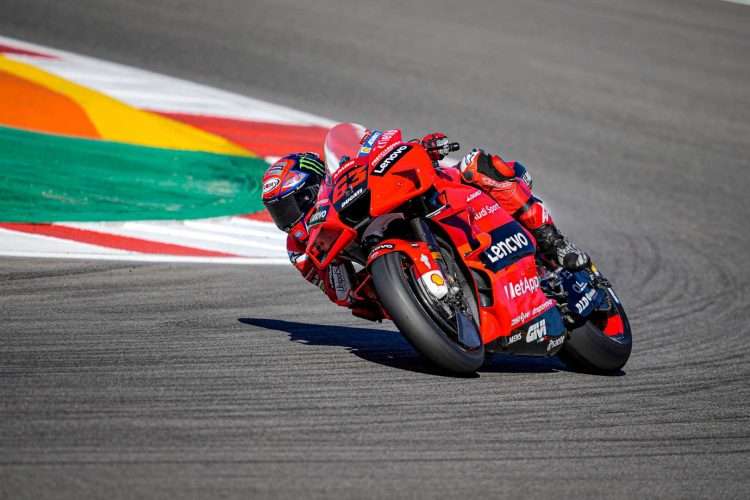 World Championship runner-up Francesco “Pecco” Bagnaia bounced back in fine form to win for Lenovo Ducati in Portugal. CREDIT Ducati Media House